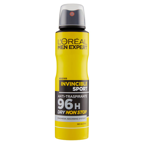 L'Oréal Men Expert Deodorante Invincibile Sport 150 Ml