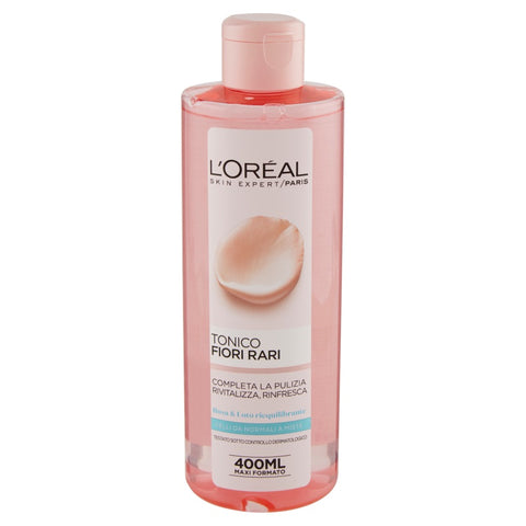 L'Oréal Paris Fiori Rari Tonico Viso Pelli Normali e Miste 400Ml