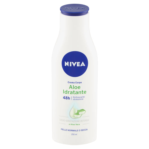 Nivea Crema Corpo Fluida Aloe Idratante 48h 250 Ml
