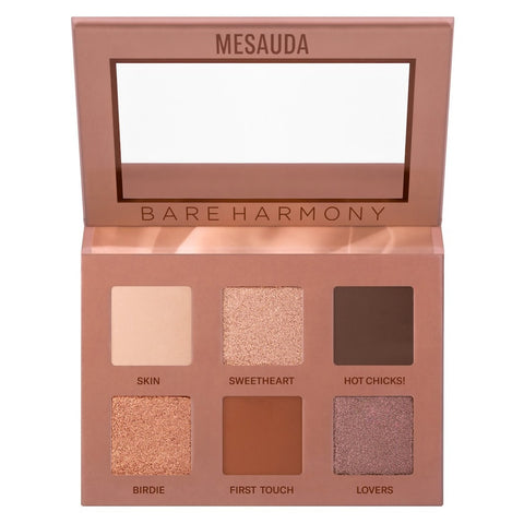 Mesauda Palette Bare Harmony 204 Warm Nude