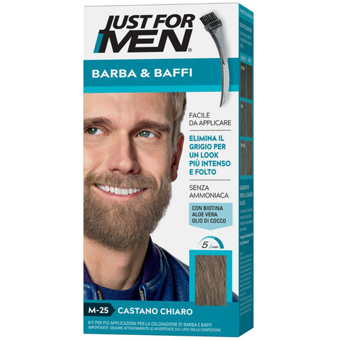 Just For Man Barba e Baffi Castano Chiaro