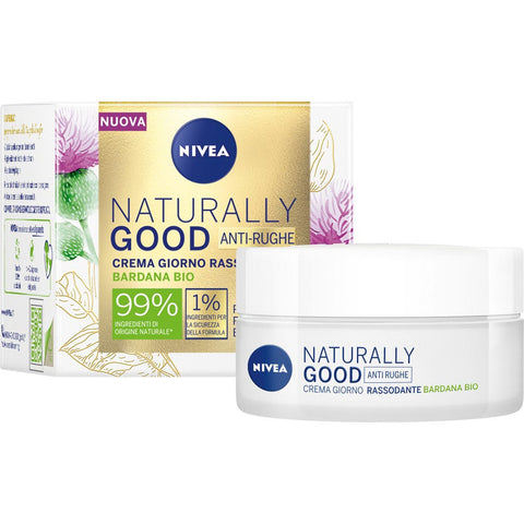 Nivea Naturally Good Crema Viso Anti-rughe 50 Ml