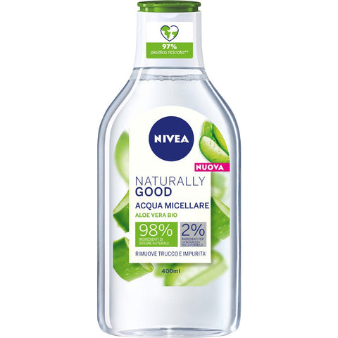Nivea Naturally Good Acqua Micellare 400 Ml