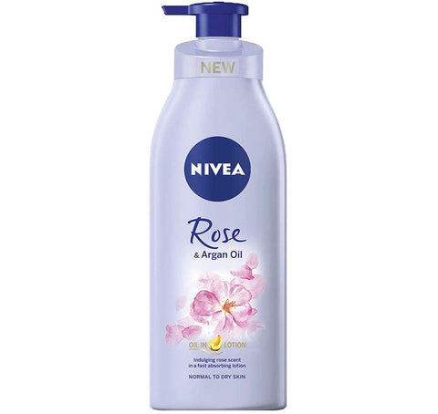 Nivea Crema Corpo Rosa & Argan Pelle Normale & Secca 48h 500 Ml