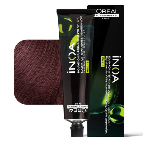 L'Oréal Inoa 5.26 Castano Chiaro Irise Rosso Tubo 60 Ml