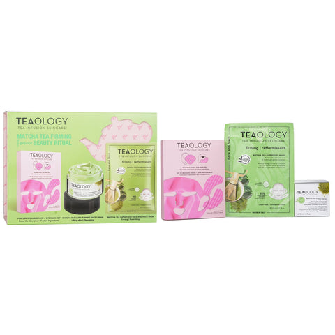 Teaology Matcha Tea Firming Forever Beauty Ritual Kit Viso