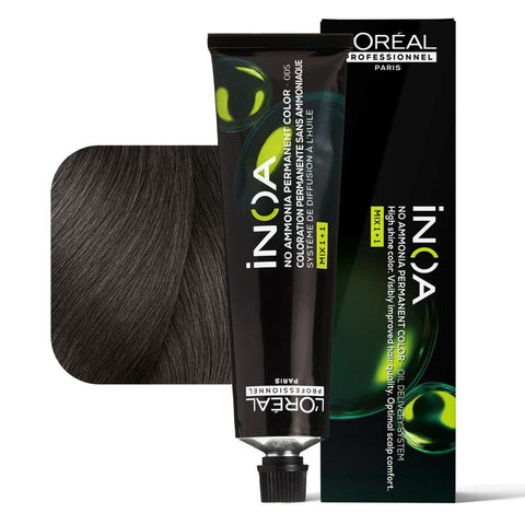 L'Oréal Inoa 5.0 Castano Chiaro Profondo Tubo 60 Ml