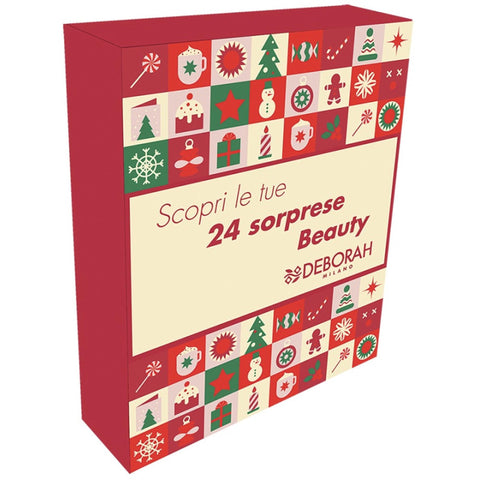 Deborah Milano Calendario dell'Avvento 2025 con 24 sorprese beauty
