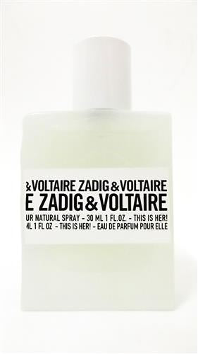 Zadig & Voltaire This Is Her! Eau De Parfum 30 Ml Donna
