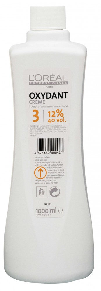 L'Oréal Professionnel Ossidante Crema 40 Volumi 1000 Ml