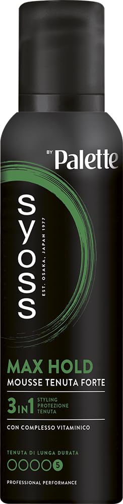 Testanera Palette Mousse Syoos Max Hold 300 Ml