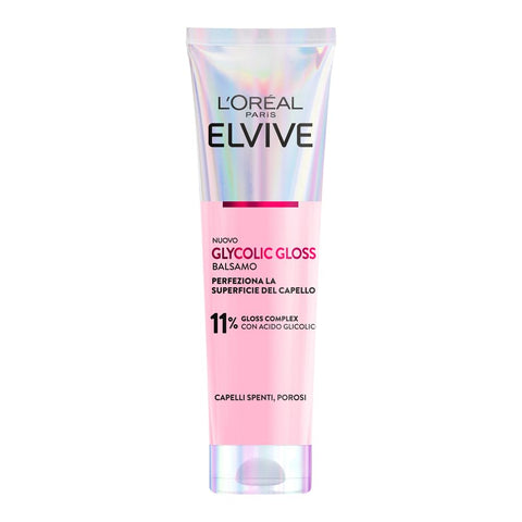 L'Oréal Paris Elvive Balsamo Glycolic Gloss Capelli Spenti 150Ml