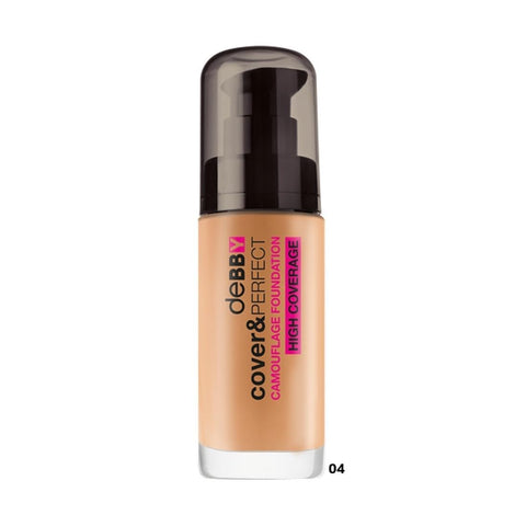 Debby Fondotinta Cover & Perfect 04 Honey 30 Ml