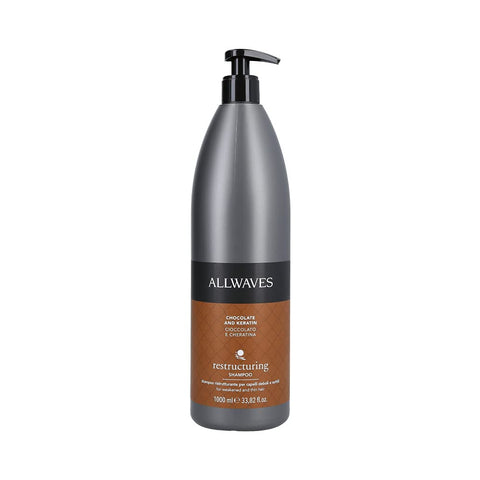 Allwaves Shampoo Cioccolato e Keratina 1000 ml