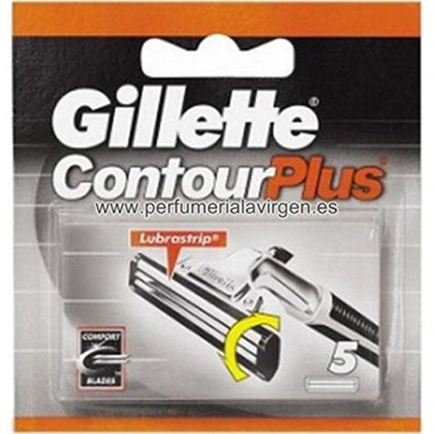 Gillette Contour Plus Lame Di Ricambio 5 Pz