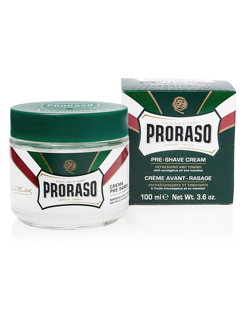 Proraso Crema Pre Barba Rinfrescante Vaso Verde 100 Ml