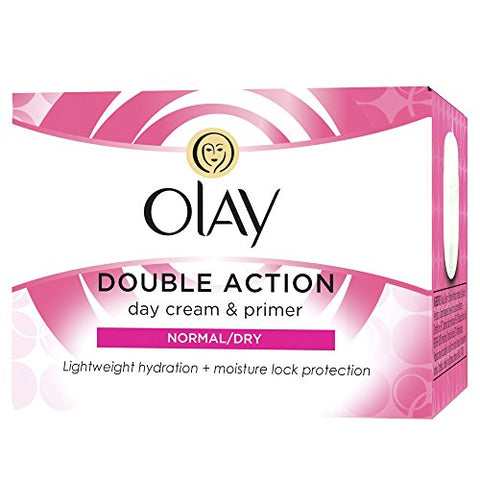 Olay Crema Viso Double Action Pelle Normale & Secca 50 Ml