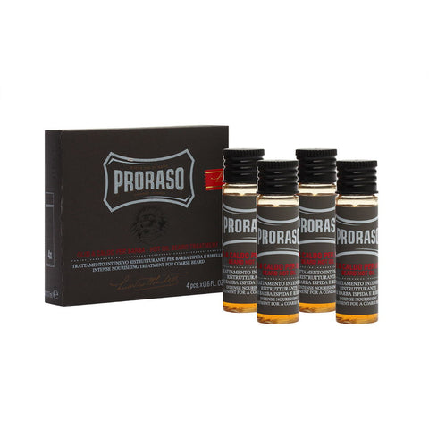 Proraso Wood And Spice Olio Ristrutturante Barba 4 X 17 Ml