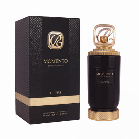 Riiffs Momento Extrait de Parfum Unisex 100 ml - flacone e confezione