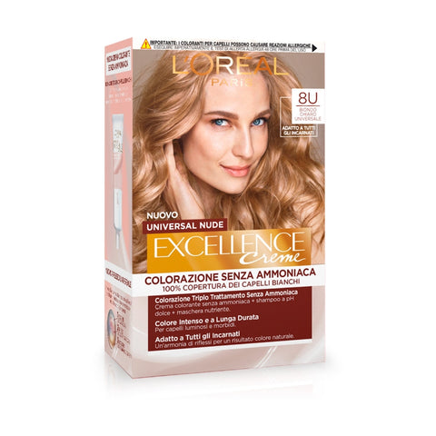 L'Oréal Paris Excellence 8 Nude Biondo Chiaro