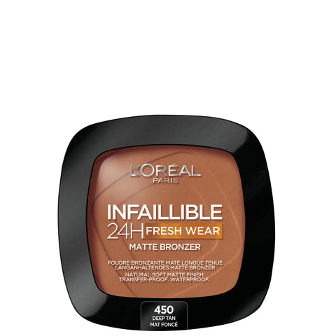 L'Oréal Infaillible Fresh Wear Fondotinta Matte Bronzer - 450