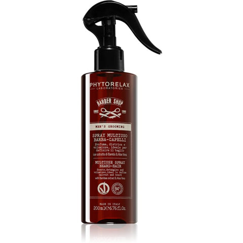 Phytorelax Barber Shop Spray Multiuso Barba & Capelli 200 Ml