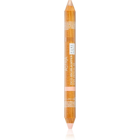 Astra Pure Beauty Duo Highlighter Peach Crumble 02