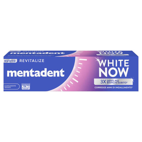 Mentadent White Now Dentifiricio Revitalize 75 Ml