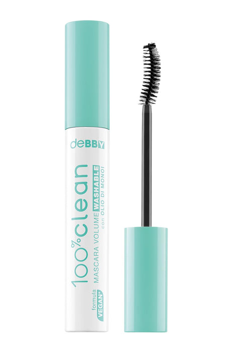 Debby 100% Clean Mascara Volume Washable Vegan Black