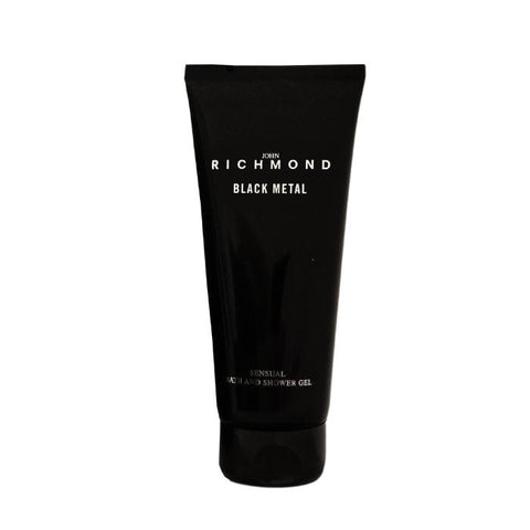 John Richmond Black Metal Shower Gel 200 Ml Uomo