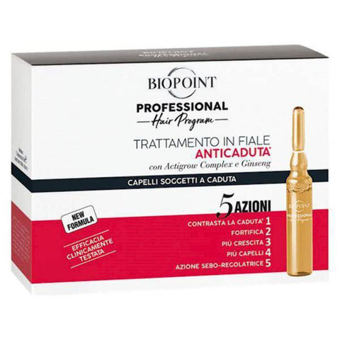 Biopoint Professional Trattamento Fiale Anticaduta 10 Pz x 7 Ml