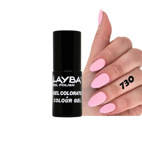 Layba Gel Polish Smalto Semipermanente 730 Picoftheday 5 Ml