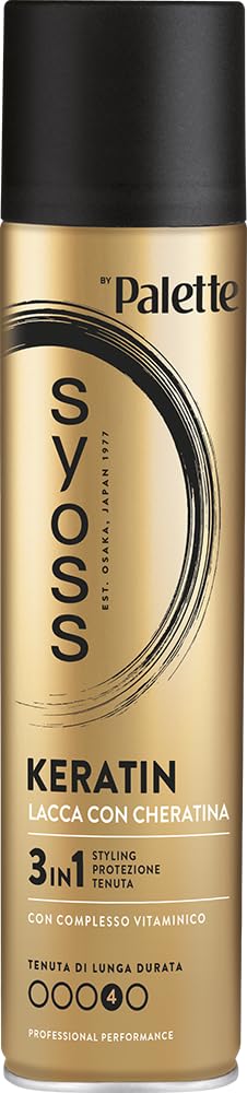 Testanera Palette Lacca Syoos Keratina Max Hold 300 Ml