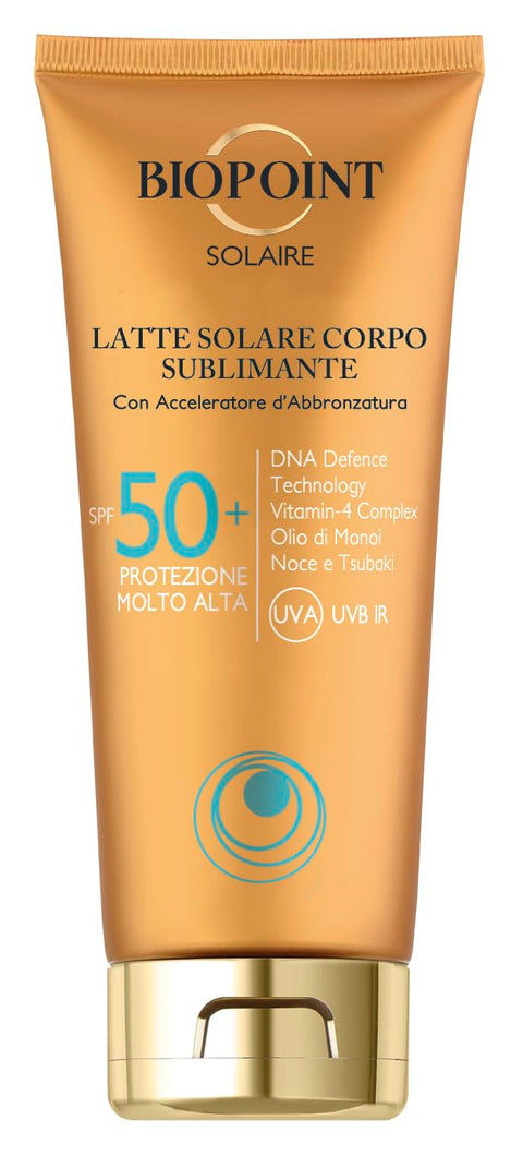 Biopoint Latte Solare Corpo Spf 50+ 200 Ml