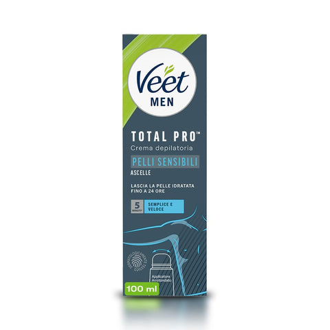 Veet Men Crema Depilatoria Pelli Sensibili 100 Ml