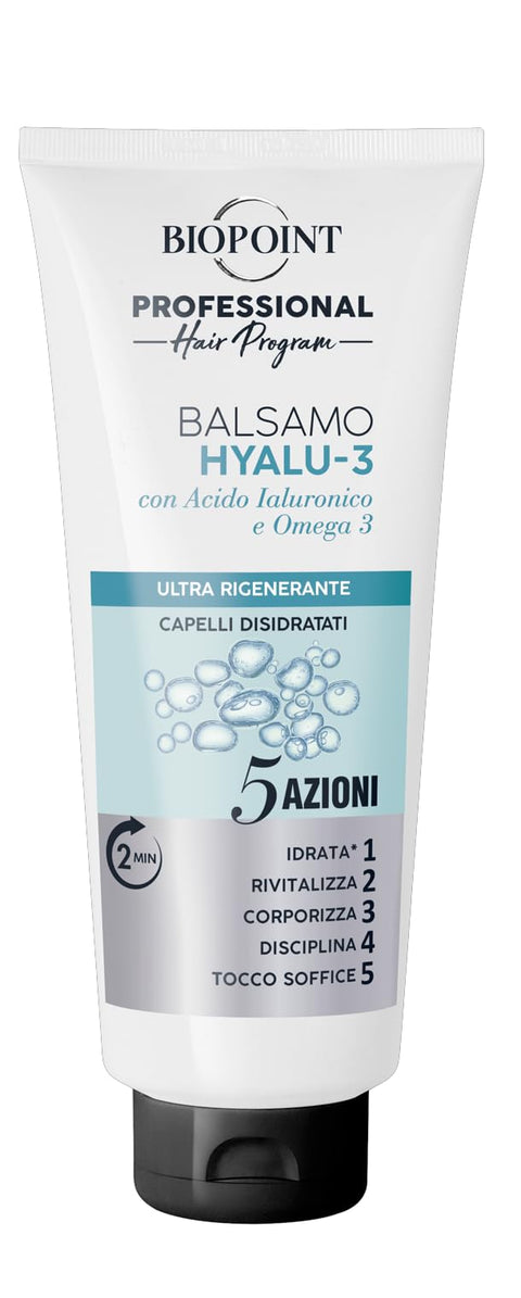 Biopoint Professional Hair Program Balsamo Hyalu-3 350 Ml11124