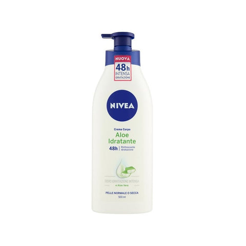 Nivea Crema Corpo Fluida Aloe Idratante 48h 500 Ml