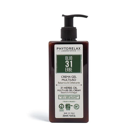 Phytorelax Crema Gel Multiuso Defaticante Olio 31 Erbe 250 Ml