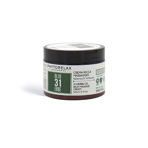Phytorelax Olio 31 Erbe Crema Ricca Massaggio 250 Ml