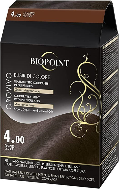 Biopoint Orovivo Elisir Di Colore 4 Castano
