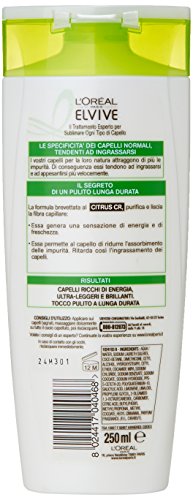 L'Oréal Paris Elvive Shampoo Citrus 250 Ml