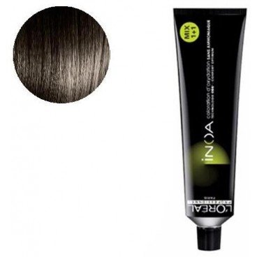 L'Oréal Inoa C6.18 Biondo Scuro Cenere Moca Tubo 60 Ml
