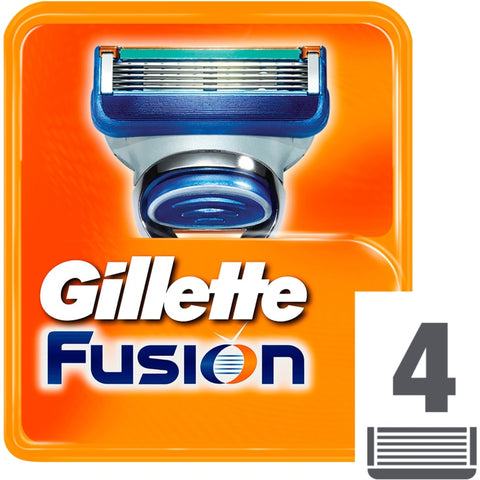 Gillette Fusion Lame Di Ricambio 4 Pz