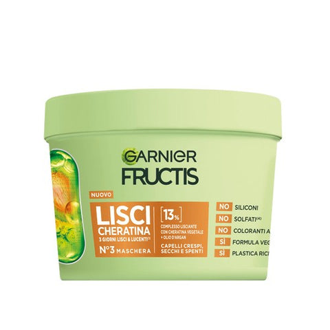 Garnier Ultra Dolce Maschera Lisci Cheratina 370 Ml