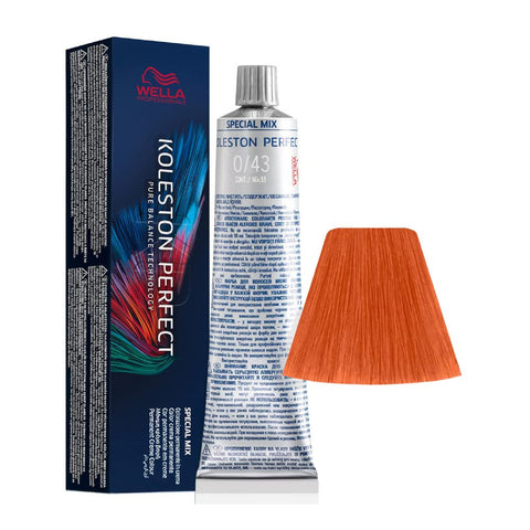 Wella Koleston Perfect 0/43 Tubo 60 Ml