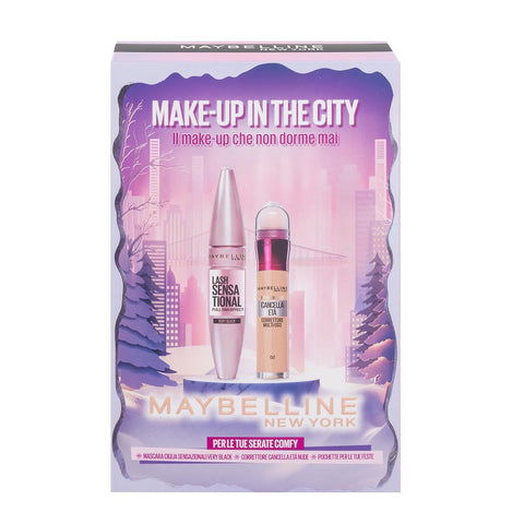 Maybelline Set Trucco In The City Mascara+Correttore 02 Nude