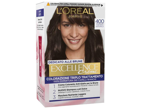 L'Oréal Paris Excellence Brune 400 Brune Castano Naturale