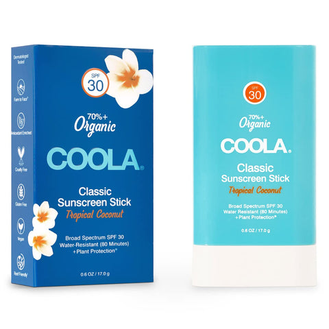 Coola Stick Solare Viso Tropical Coconut Spf 30 17g