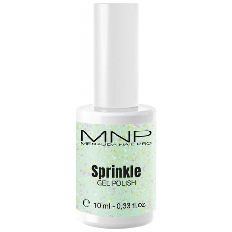 Mesauda Mnp Sprinkle Gel Polish 103 Mint Sundae 10 Ml