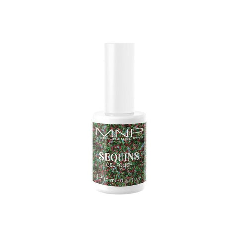 Mesauda MNP Sequins Gel Polish 305 All Mad Here 10 Ml